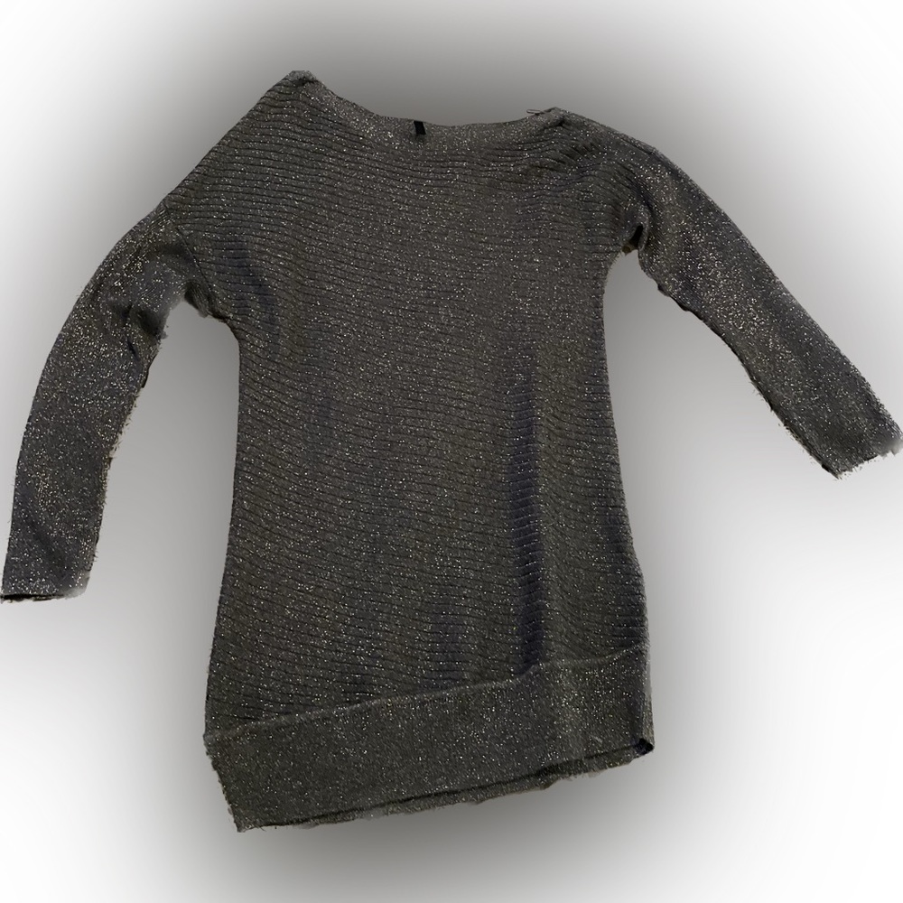 Off should sparkly black tunic - White House Black Market